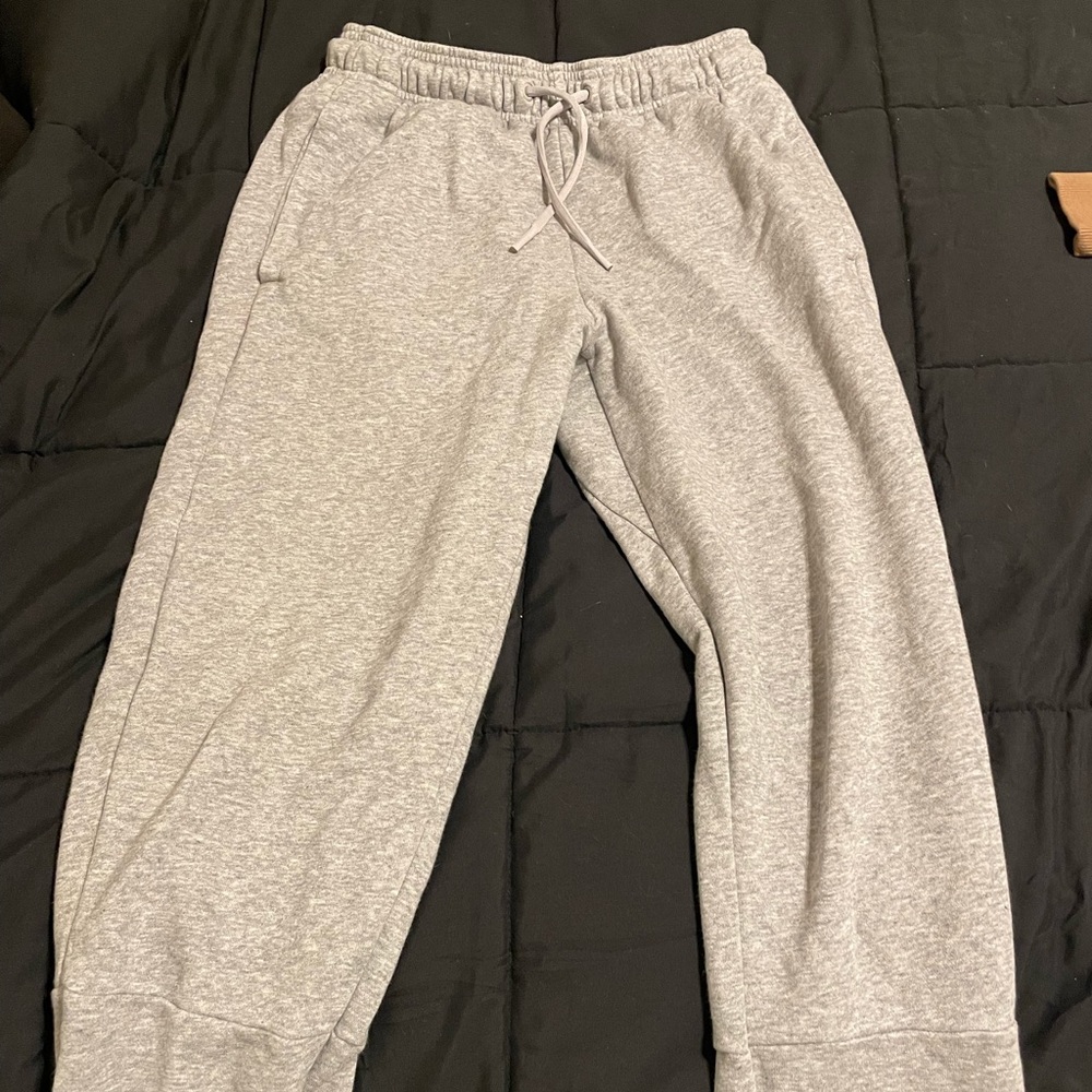 Grey Adidas Sweatpants - Picture 2 of 3